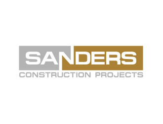 Sanders Construction Projects logo design by Hidayat
