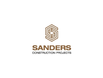 Sanders Construction Projects logo design by semuasayangeko2