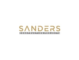 Sanders Construction Projects logo design by bricton