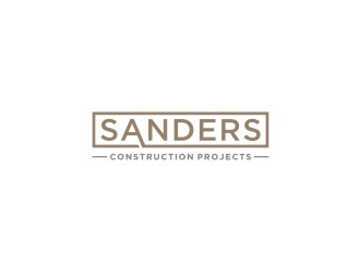 Sanders Construction Projects logo design by bricton