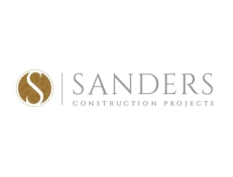 Sanders Construction Projects logo design by Herquis