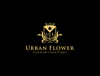 Urban Flower Cannabis Boutique logo design by jancok