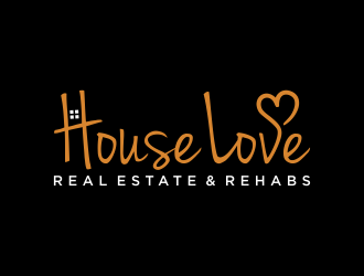 House Love Real Estate & Rehabs logo design by BlessedArt