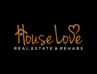 House Love Real Estate & Rehabs logo design by BlessedArt