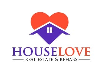 House Love Real Estate & Rehabs logo design by shravya