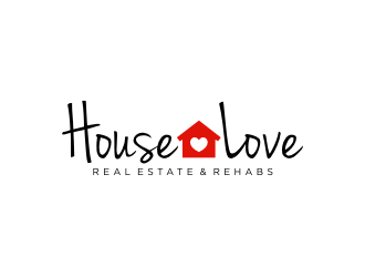 House Love Real Estate & Rehabs logo design by Barkah
