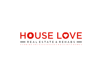 House Love Real Estate & Rehabs logo design by jancok