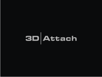 3D Attach logo design by logitec