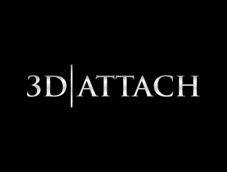 3D Attach logo design by p0peye