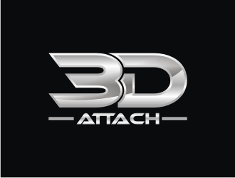 3D Attach logo design by Landung