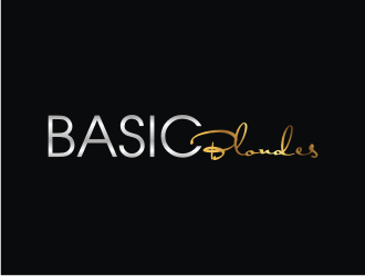 Basic Blondes  logo design by Landung