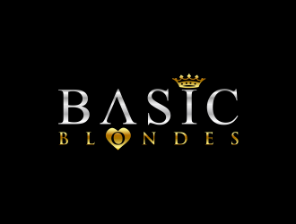 Basic Blondes  logo design by ammad