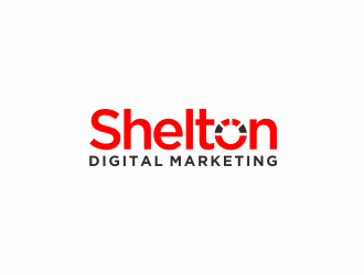 Shelton Digital Marketing  logo design by ammad
