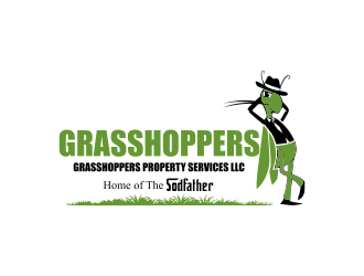 Grasshoppers Property Services LLC logo design by ammad