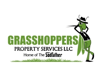 Grasshoppers Property Services LLC logo design by ruki