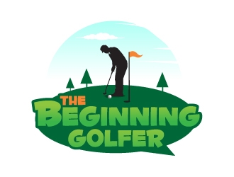 The Beginning Golfer logo design by JJlcool