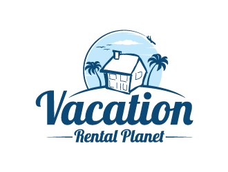 Vacation Rental Planet logo design by JJlcool