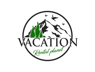 Vacation Rental Planet logo design by cahyobragas