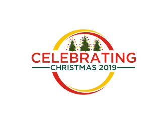 Celebrating Christmas 2019 logo design by Diancox