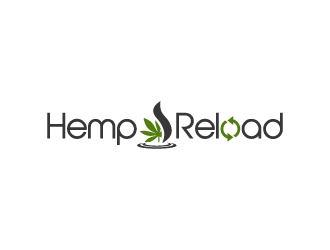 Hemp Reload logo design by wongndeso