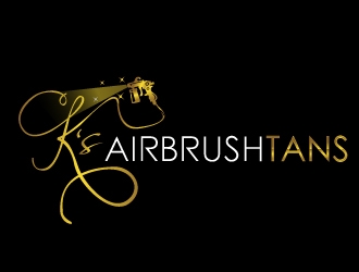 Ks Airbrush Tans logo design by Upoops