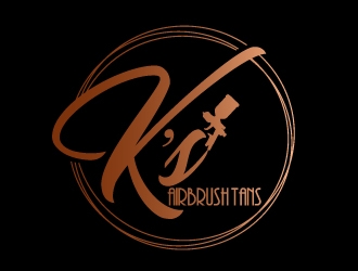 Ks Airbrush Tans logo design by ElonStark