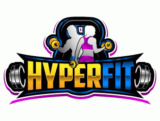HyperFit logo design by lestatic22