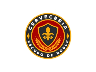 Cervecería Escudo de Roble logo design by BrainStorming