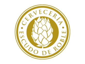 Cervecería Escudo de Roble logo design by ElonStark