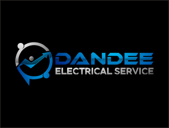 Dandee Electrical Service logo design by ROSHTEIN