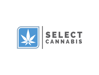 Select Cannabis OR Select Cannabis Co. logo design by oke2angconcept