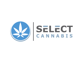 Select Cannabis OR Select Cannabis Co. logo design by oke2angconcept