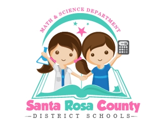 Santa Rosa County District Schools - Math & Science Department logo design by dorijo