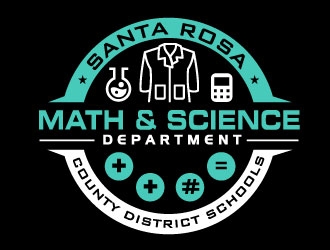 Santa Rosa County District Schools - Math & Science Department logo design by Suvendu