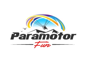 Paramotor Fun logo design by Suvendu