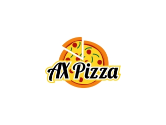 AX PIZZA logo design by CreativeKiller