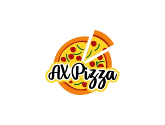 AX PIZZA logo design by CreativeKiller