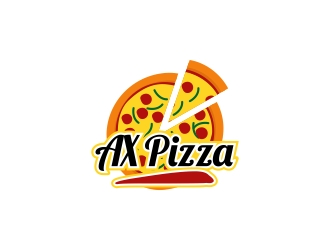 AX PIZZA logo design by CreativeKiller