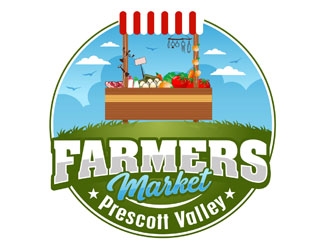 Prescott Valley Farmers Market LLC logo design by DreamLogoDesign
