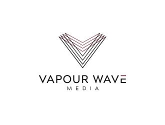 Vapour Wave Media logo design by sanworks