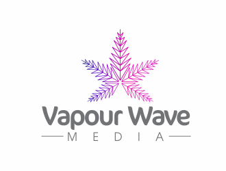 Vapour Wave Media logo design by up2date