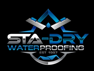 Sta-Dry Waterproofing logo design by DreamLogoDesign