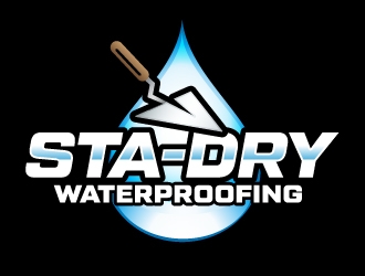 Sta-Dry Waterproofing logo design by Andrei P
