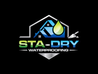 Sta-Dry Waterproofing logo design by zinnia