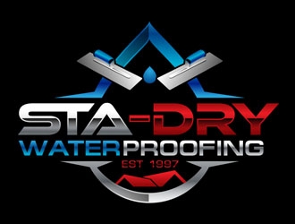 Sta-Dry Waterproofing logo design by DreamLogoDesign