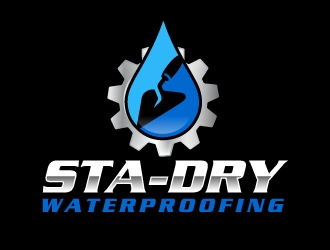 Sta-Dry Waterproofing logo design by ElonStark
