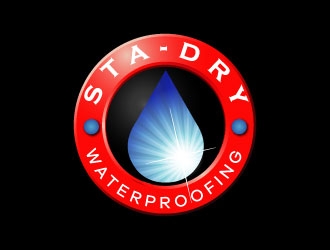 Sta-Dry Waterproofing logo design by karjen