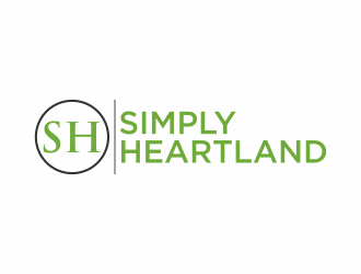 Simply Heartland logo design by luckyprasetyo