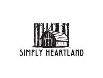 Simply Heartland logo design by logolady
