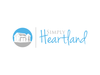 Simply Heartland logo design by qqdesigns